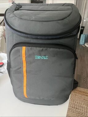 Tourit Gray Thermal Backpack Cooler